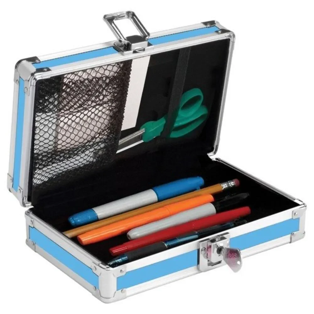 Super Mario Vaultz Pencil Box School Supplies Case Lockable With Keys